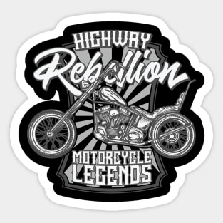 Vintage Motorcycles Sticker